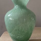 Vintage glass paste vase