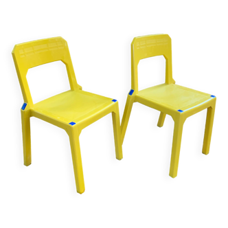 Pair of Altaïr chairs by Henry Massonnet