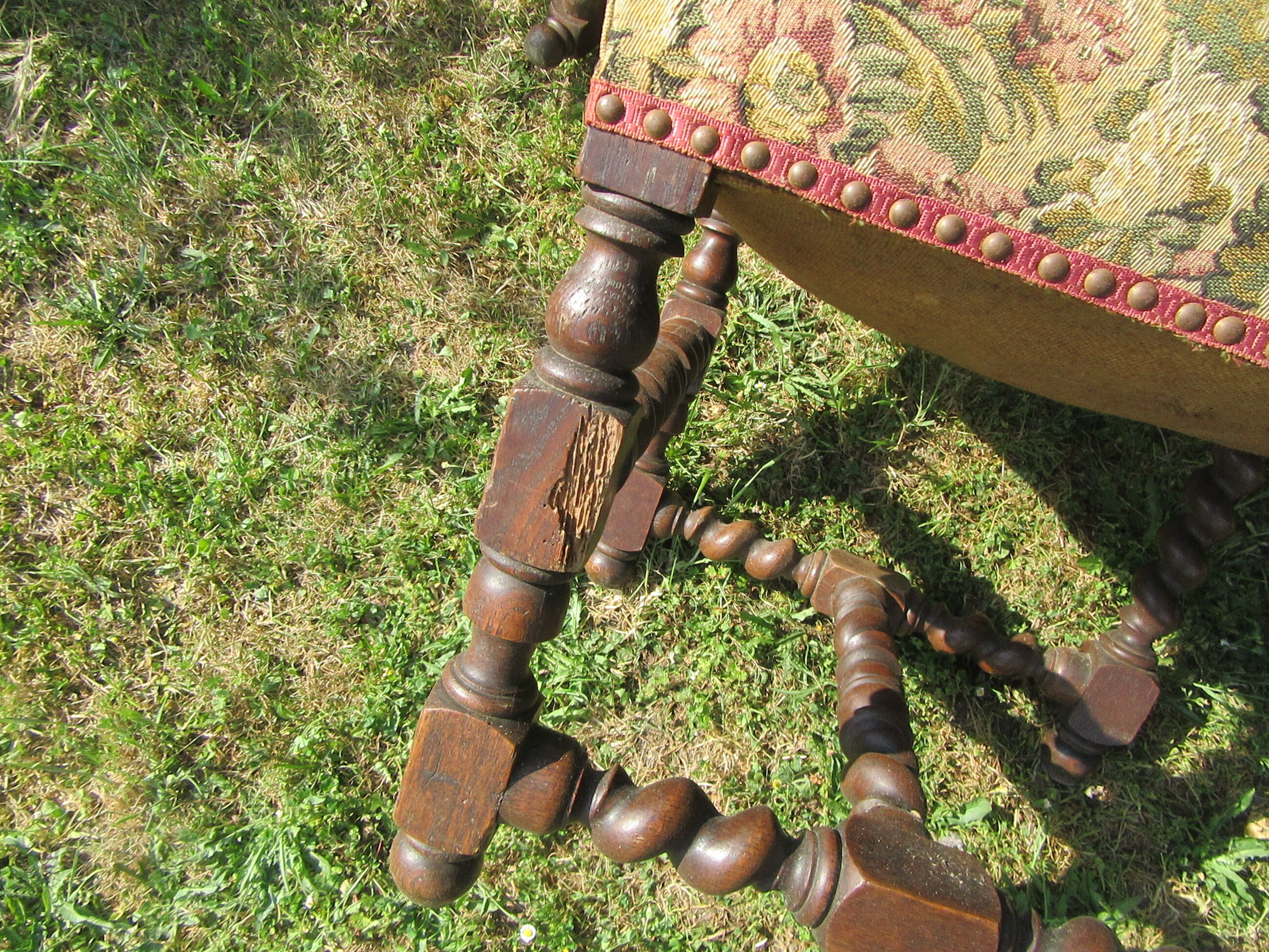 6 louis xiii style chairs