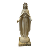 Virgin statue in resin