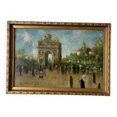 A.Dreqqe - "A Sunday at the Arc de Triomphe" - 1939