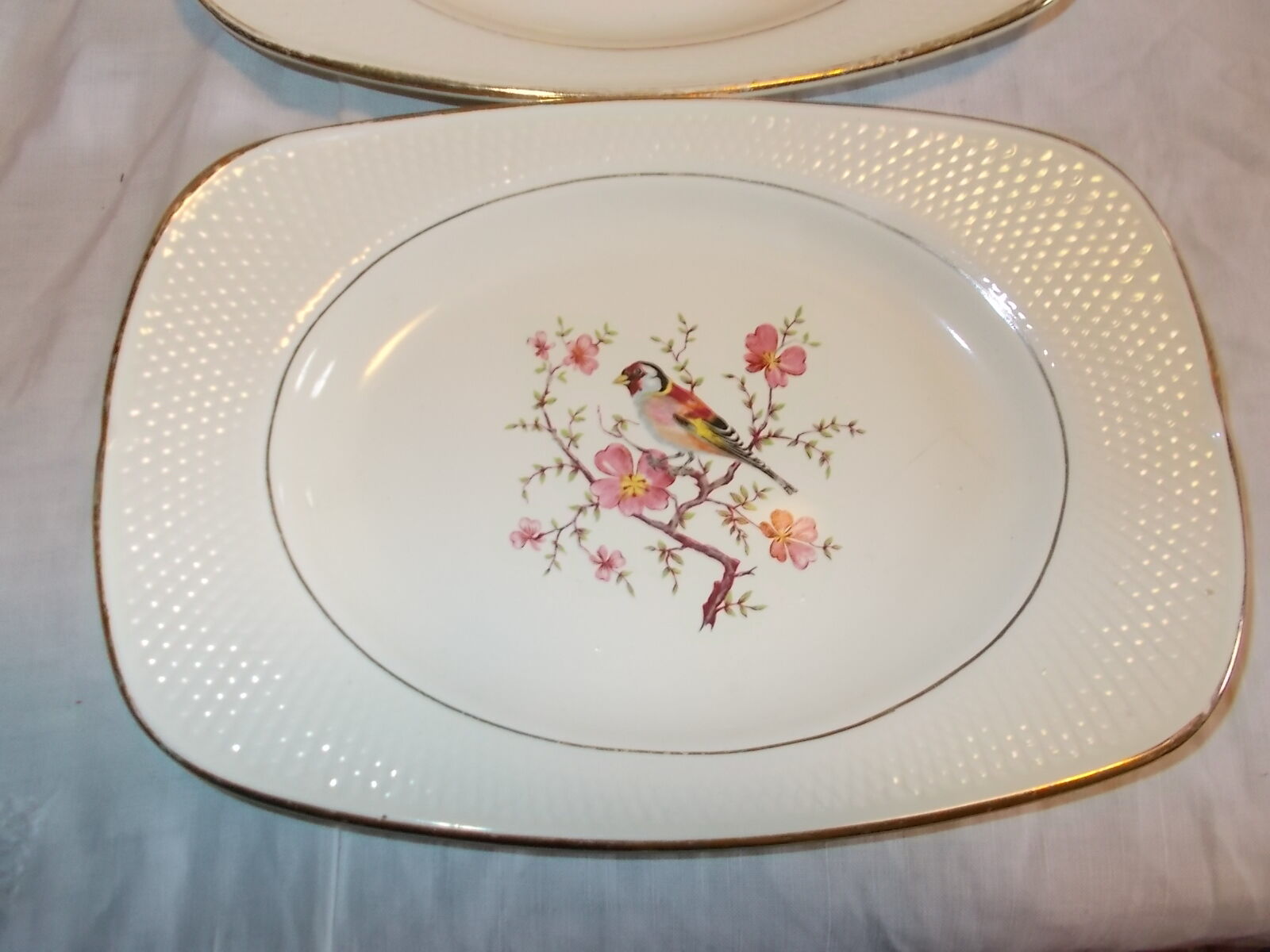 Two plates of salt dishes from France.