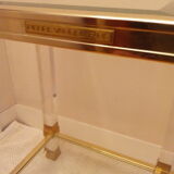 Pair of tables high by Pierre Vandel