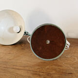 Desk lamp, ball head, celadon green