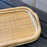 Rattan top and medium-sized canning