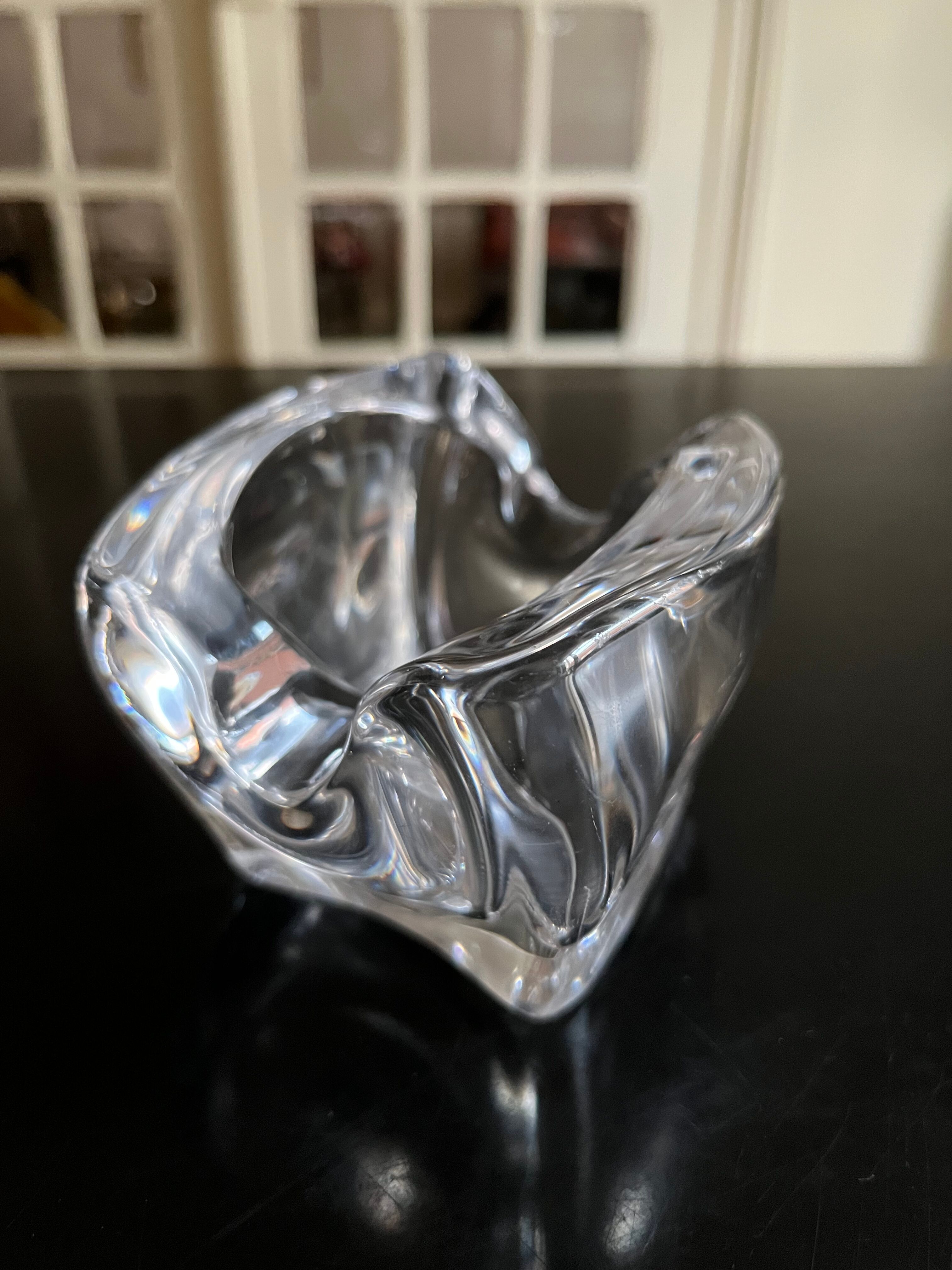 Crystal ashtray