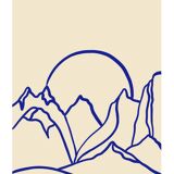 In the east - limited edition art print (a4)