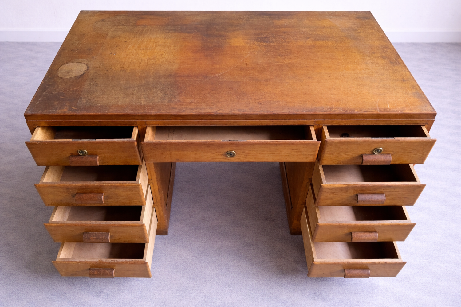 Vintage schoolmaster's desk