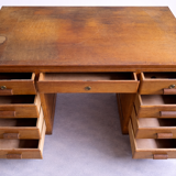 Vintage schoolmaster's desk