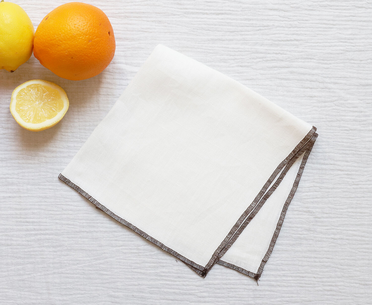 White linen towel