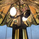 Modern Tiffany style lamp with Art Deco decor
