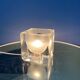 Lampe de table en verre « Ice Cube » Mid Century Peill & Putzler
