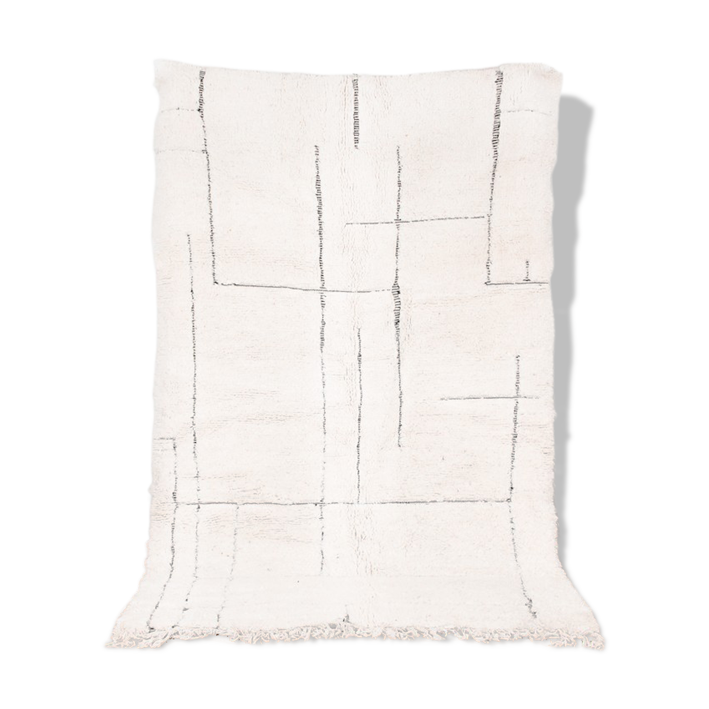 Carpet beni ouarain 3d "kandar" - 234 x 150cm