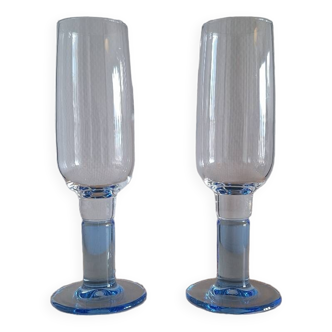 2 champagne glasses, Bormioli Rocco