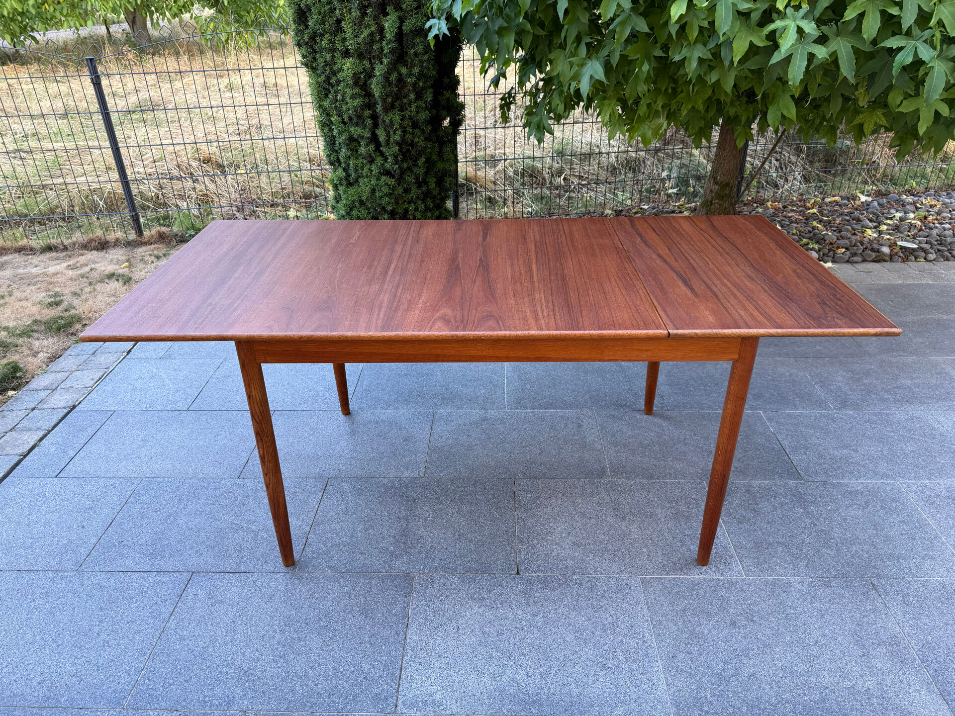 Scandinavian extendable dining table 1960
