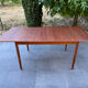 Scandinavian extendable dining table 1960