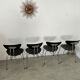 Lot 4 anciennes chaises design italien années 80