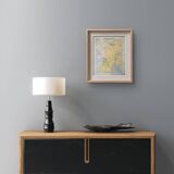 Printed in 1900, map of economic France.