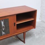 Decorative sideboard by Louis Van Teeffelen for Wébé, 1950s