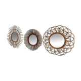 3 vintage mirrors from the 1970s