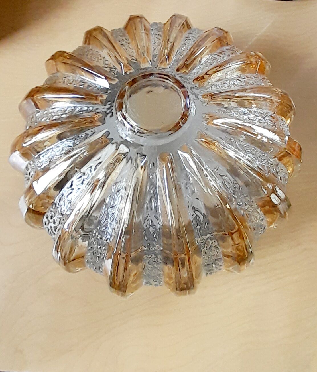 Round wall lamp jelly fish 60s.