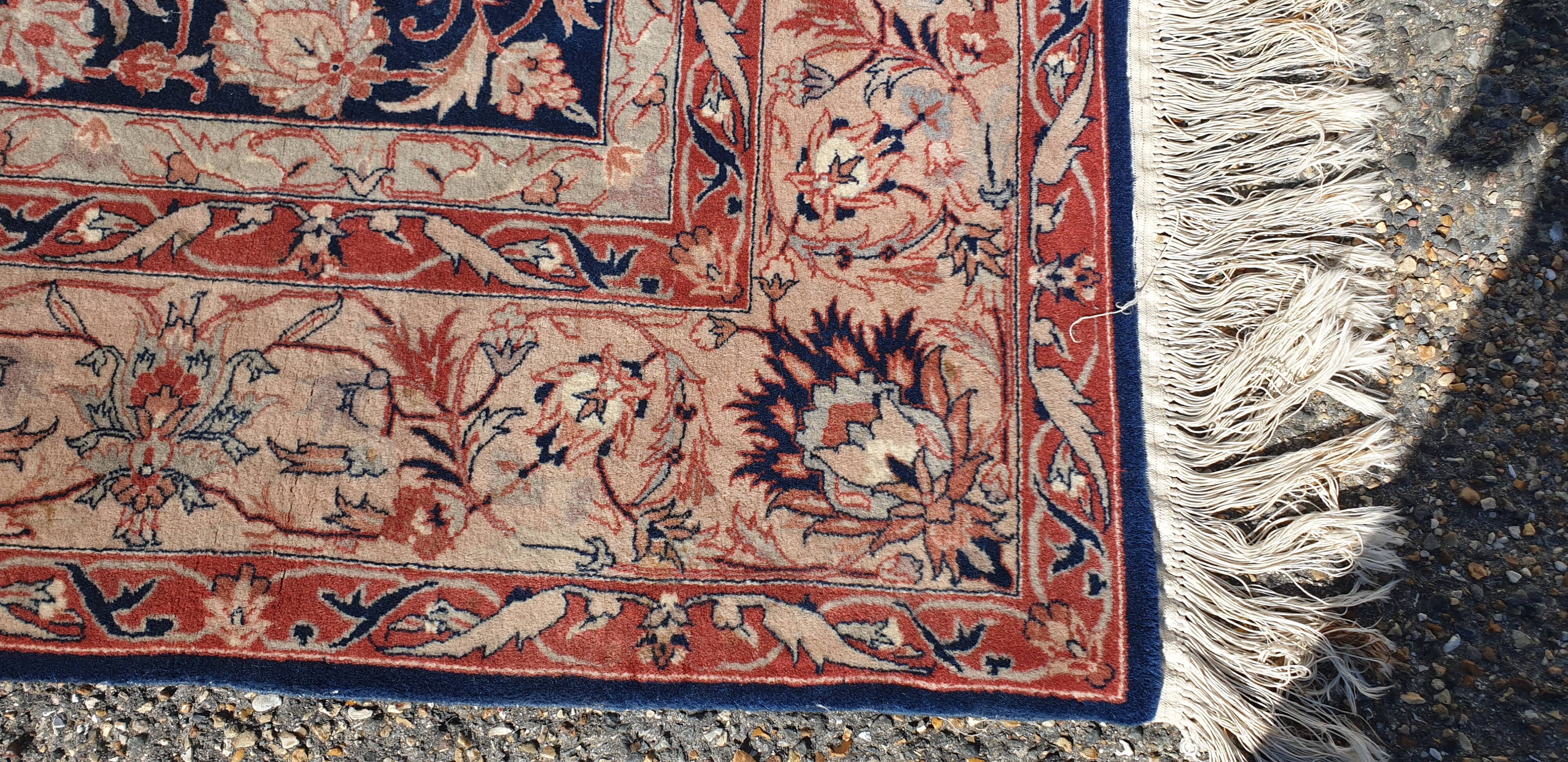 Persian carpet isfahan silk wool