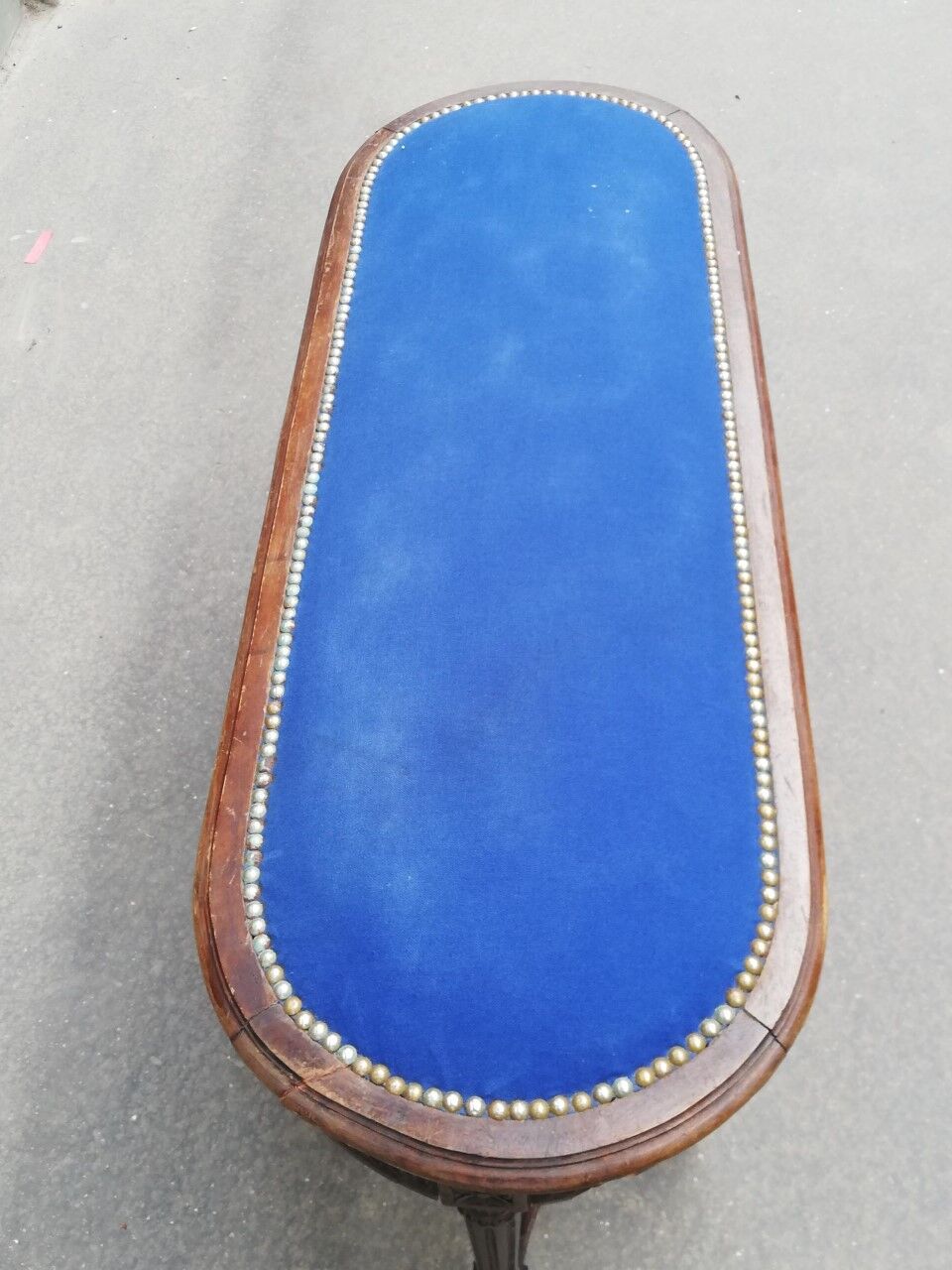 Banc en bois de style Louis XVI