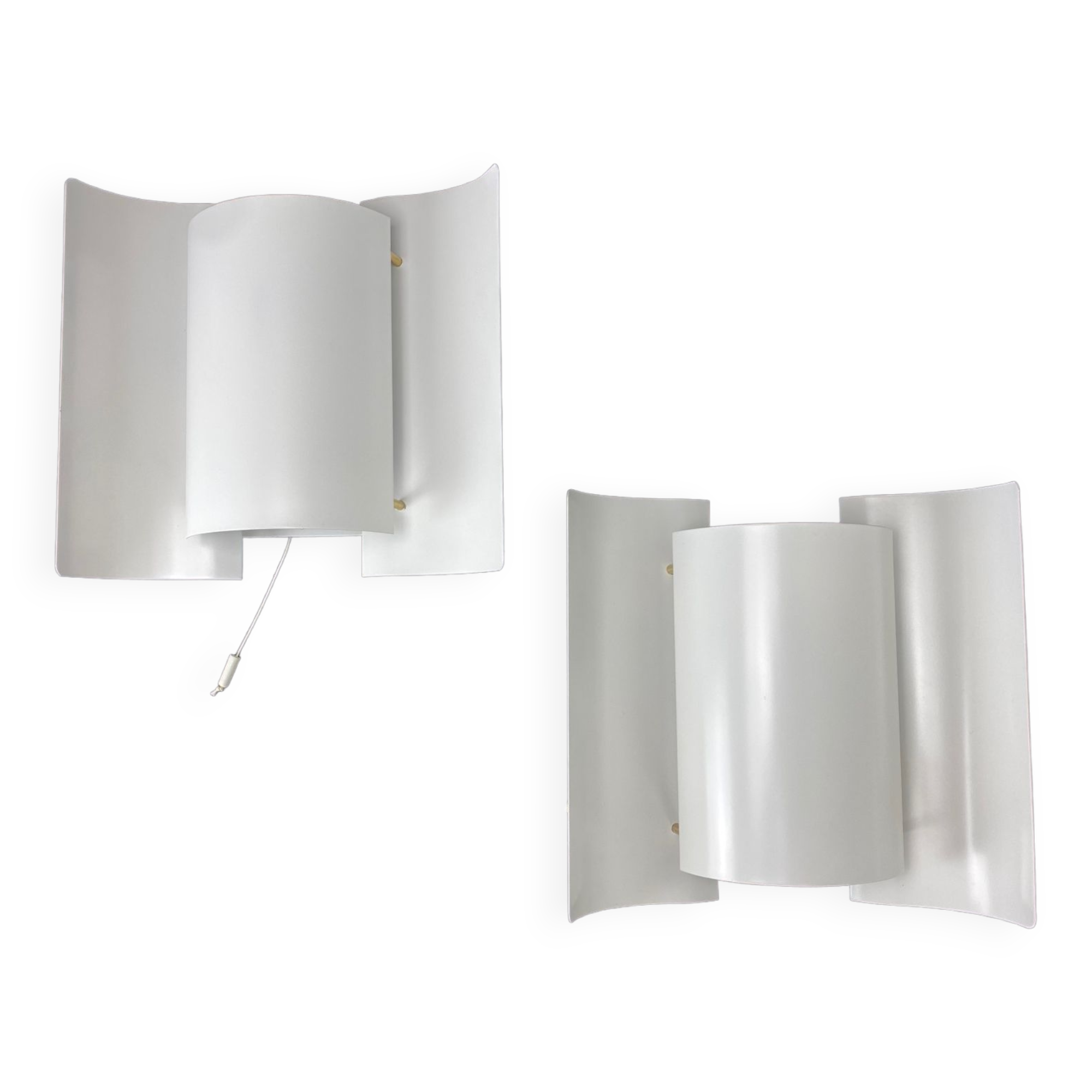 Pair Of Butterfly Sconces By HØVIK LYS 1964 Norway.