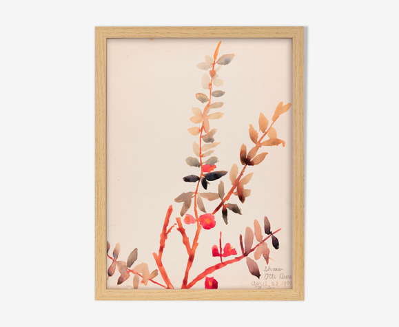 Aquarelle fleurs