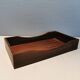 Letter or serving tray in solid rosewood, Danish design 1960s.