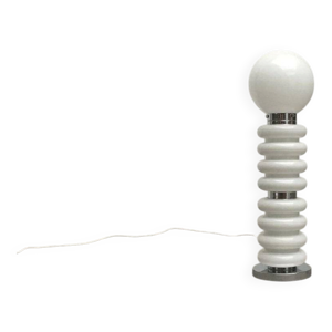 Lampe sur pied en verre - spatiale