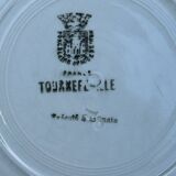 Gien - set of 6 soup plates - Tournefeuille model