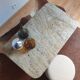 Table basse vintage travertin