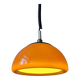 Lampe à Suspension Vintage Cosack Leuchten Plexiglas Marron - Orange