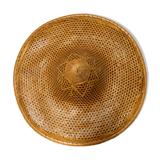 Decorating hat in caning