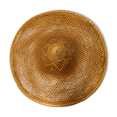 Decorating hat in caning