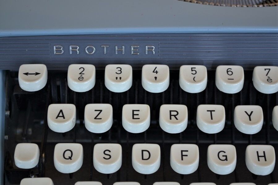 60s Brother Portable Typewriter