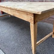 Table de ferme 300 cm en sapin 1900
