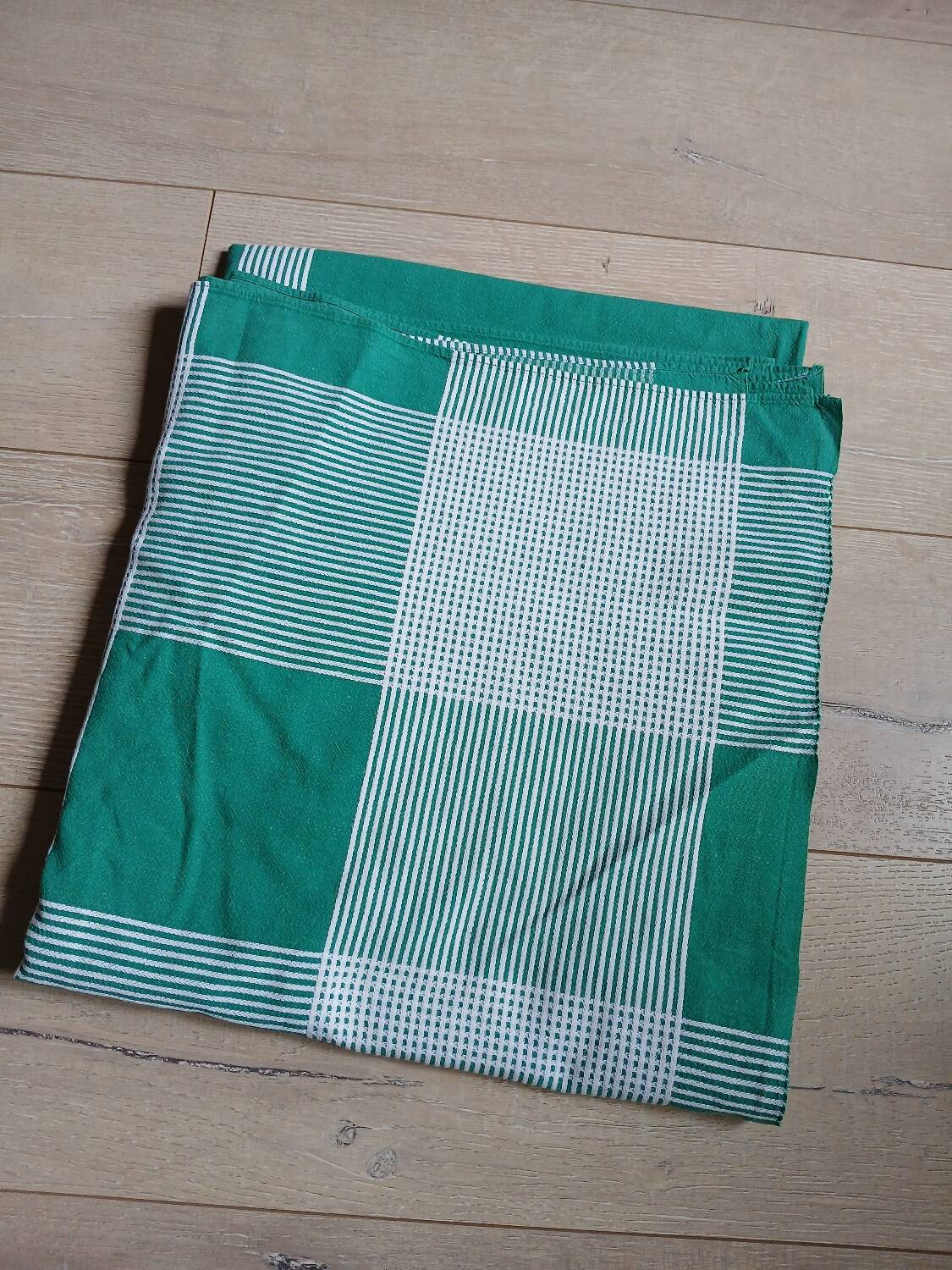 2 nappes + 11 serviettes vintages