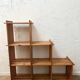 80' pine staircase bookcase shelf