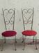 Pair of golden chairs