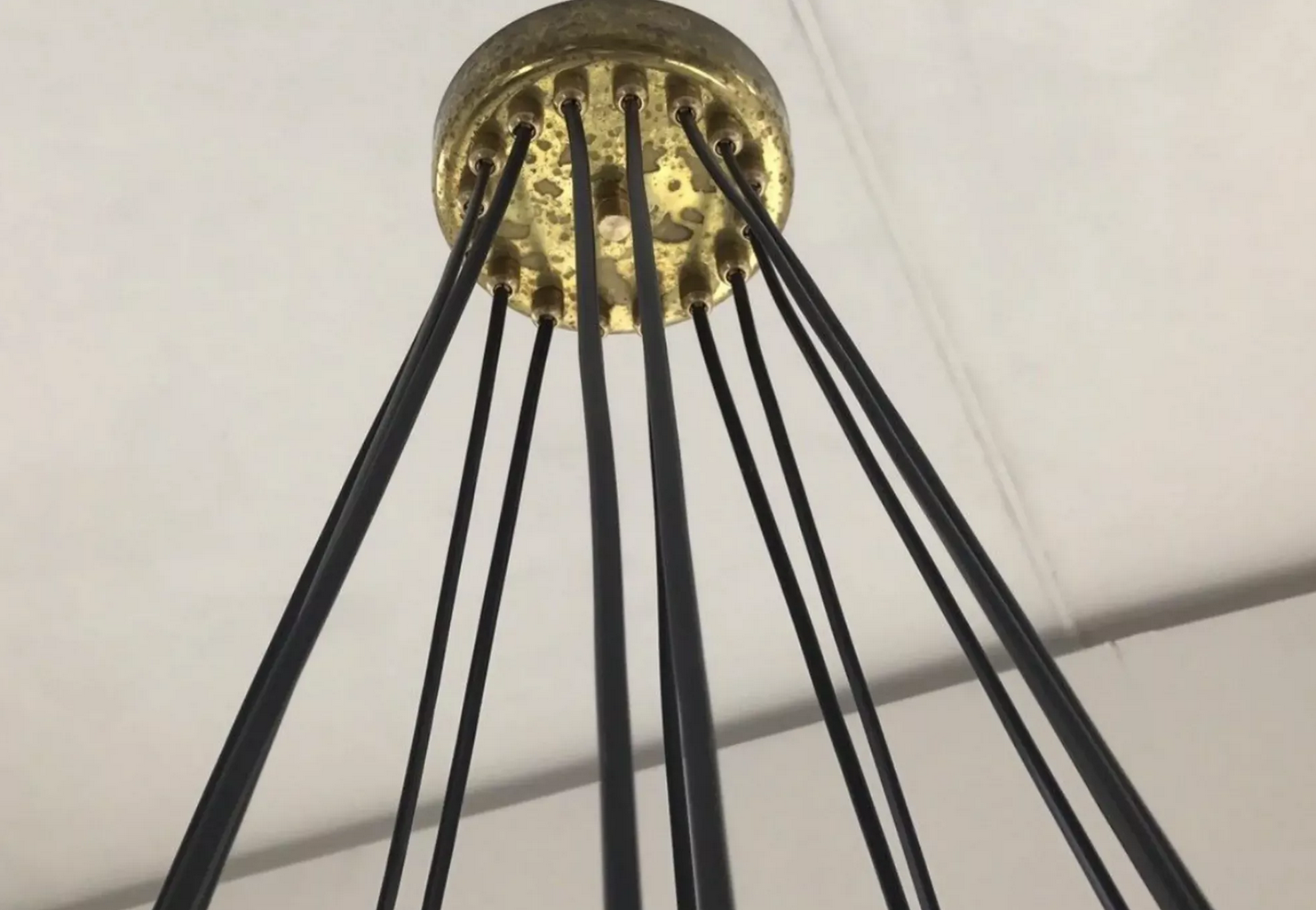 Chandelier intrigo sputnik black