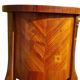 Louis XV style bedside table with marquetry