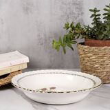 Large dish, salad bowl st. amand, red roses