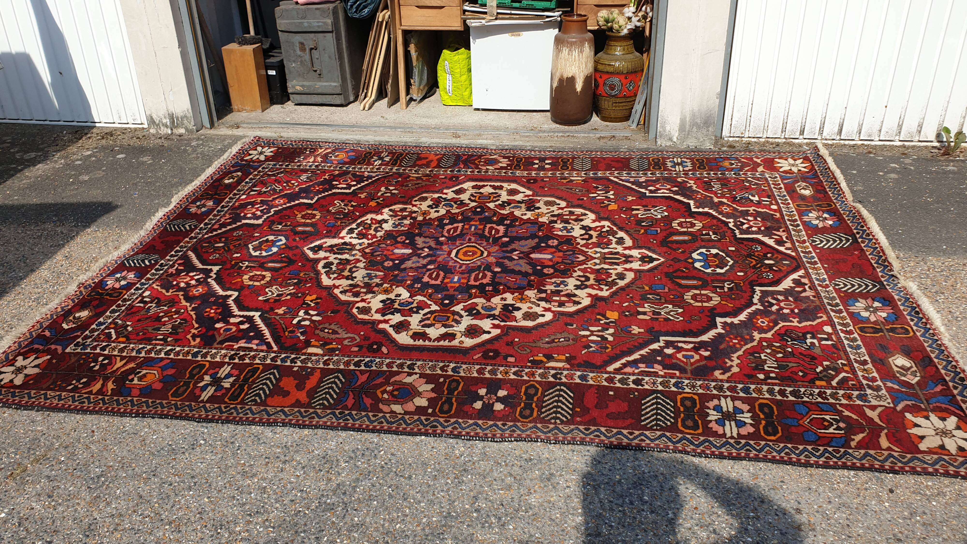 Wool bidjar rugs 202x285cm