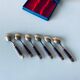 6 vintage teaspoons