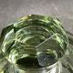Powder magazine or candy maker made of cut crystal