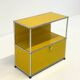 USM Haller cabinet in yellow