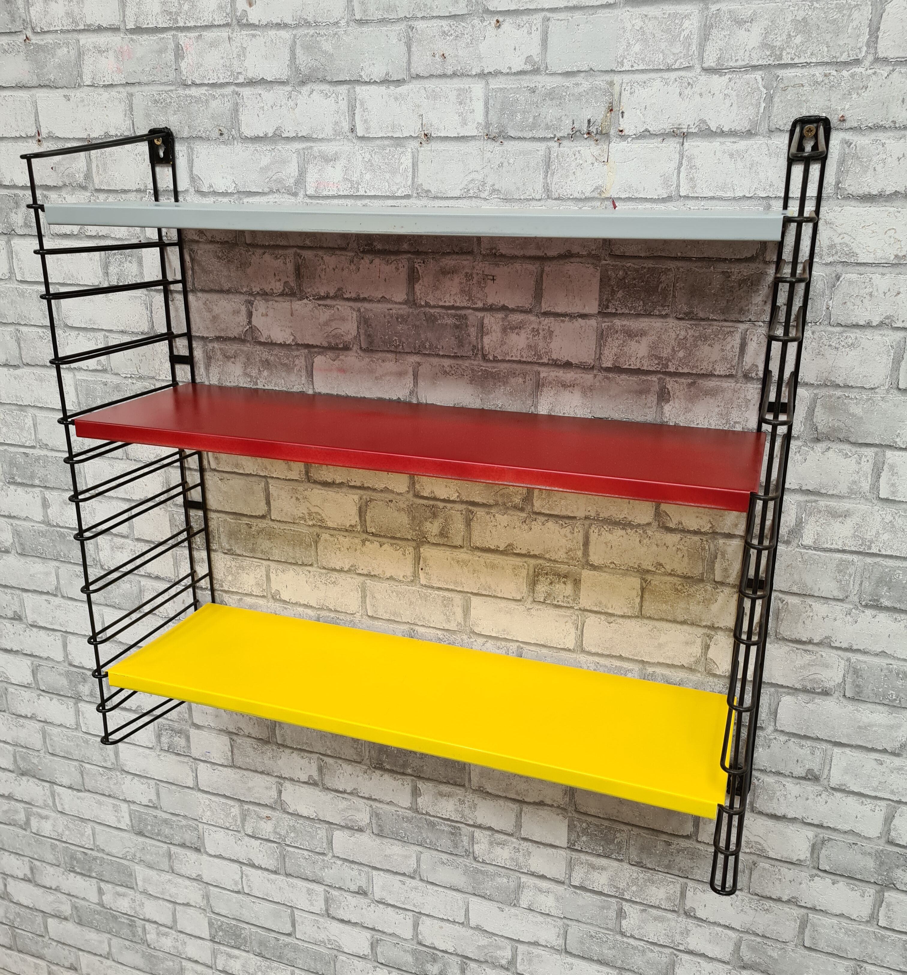 Vintage tomado shelf 1950 design A.Dekker -Old tomado shelf