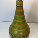 Ceramic lamp decorated with Greek keys